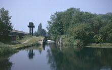 Aldermaston Lock 95, Kennet & Avon Canal, June 1970
