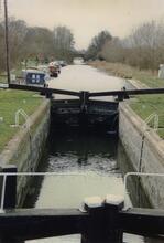 Kintbury Lock. 1989