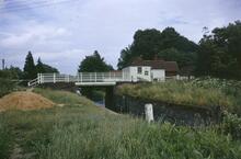 Kintbury Lock 78, Kennet & Avon, July 1970