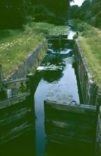 Wire Lock No. 76, Kennet & Avon Canal, July 1970