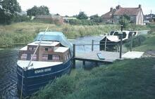 KENAVON VENTURE and CHARLOTTE DUNDAS at Honey Street, Kennet & Avon Canal, Oct 1970