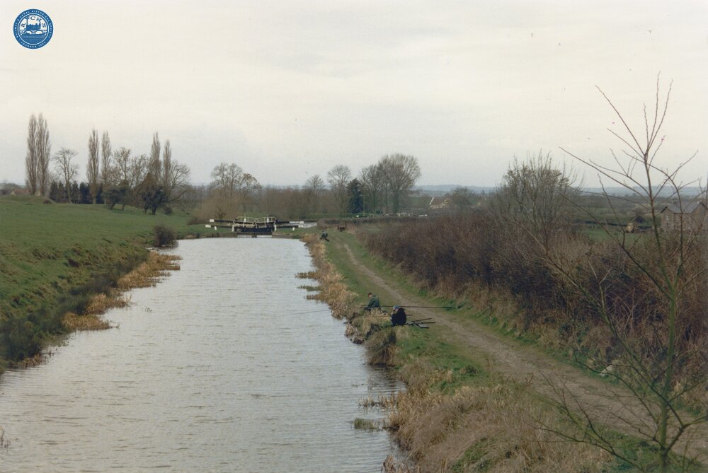 Seend Lock (20) from Seend Upper Lock Bridge. 1989