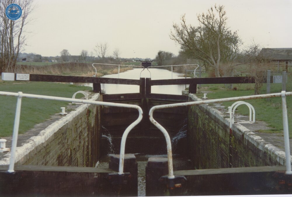 Semington Lock. 1989