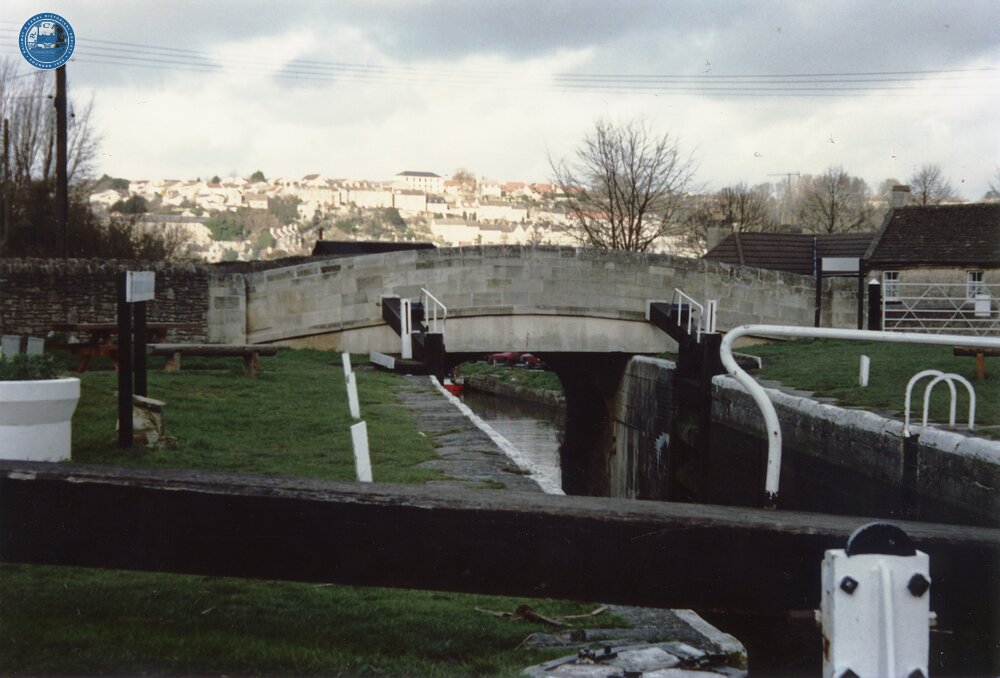 Bradford On Avon Lock. 1989