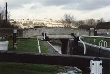 Bradford On Avon Lock. 1989