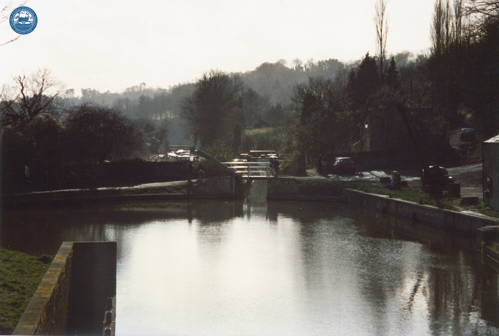 Somerset Coal Canal Lift Bridge. 1989