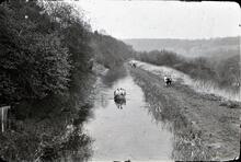 Looking north from Dundas Overhead Bridge. 16/04/60