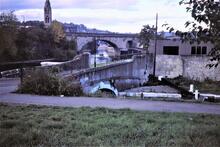 Dolmeads Bridge, Bath. November 1985