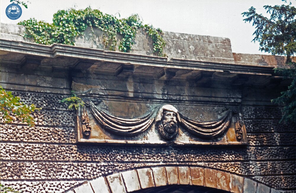 Decoration on portals of Sydney Gardens Tunnels, June 1969