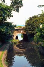 South Portal of North Sydney Gardens Tunnel. June 1969