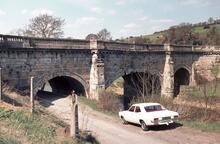Avoncliffe Aqueduct. April 1969
