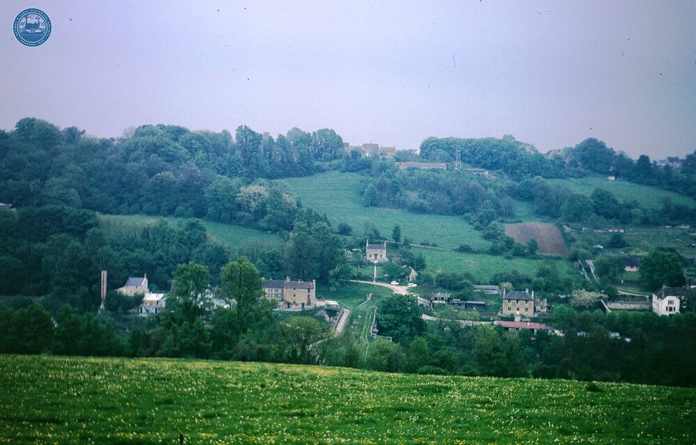 Avoncliffe aqueduct, Kennet & Avon Canal, May 1971
