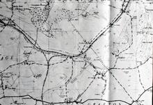Map of Summit Level and Crofton. 1961