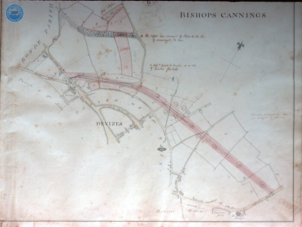 Kennet and Avon Survey, 1804, Bishops Cannings Sheet 6