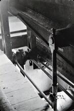 Claverton Pumping Station. Parallel motion of pump at end of beam. 1953