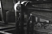 Claverton  Pumping Station. Connecting rod end of beam. 1953