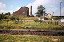 Crofton Pumping Station from the canal. August 1977
