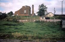 Crofton Pumping Station from the canal. September 1978