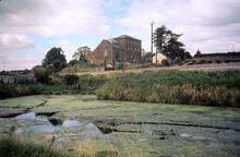Crofton Engine House from Wilton Water. September 1978
