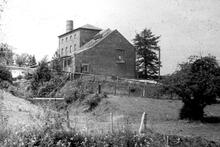 Crofton Pumping Station from the canal. 