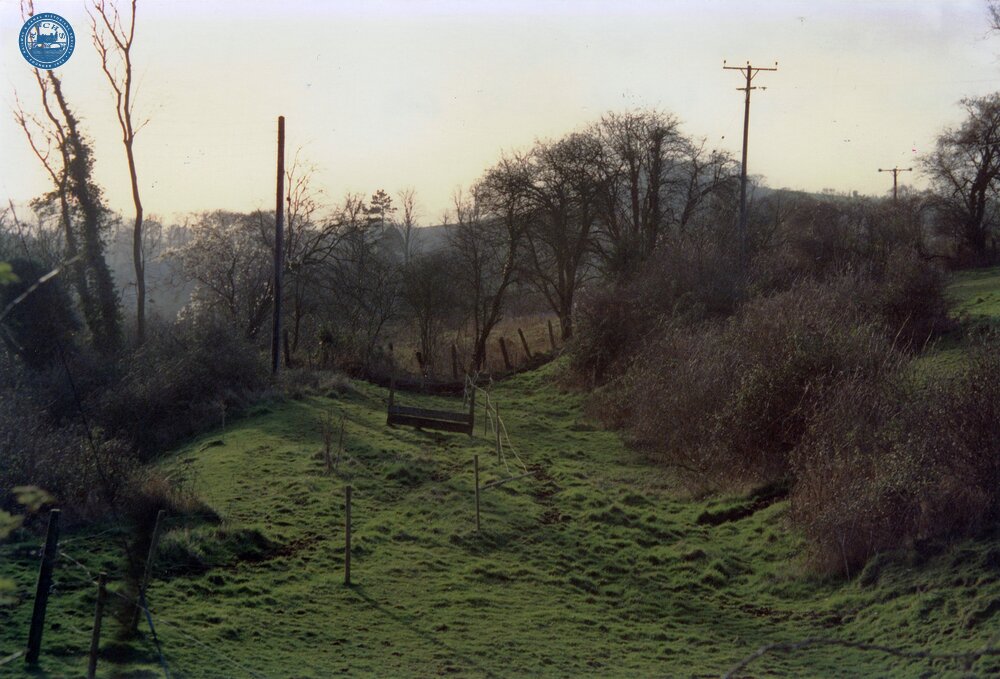 Above Combe Hay Locks 1989