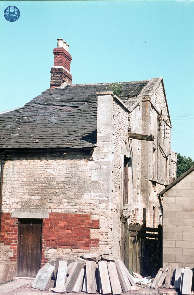 Warehouse at Cirencester Basin. June 1970