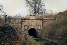 Sapperton Tunnel. Coates  Portal 1987