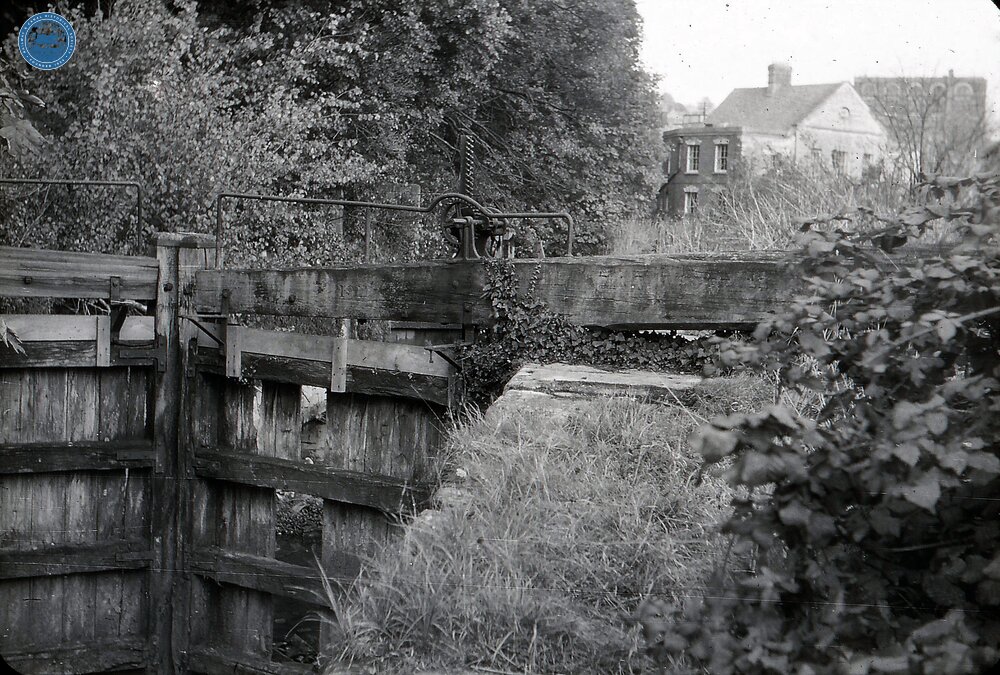 Walbridge Lower Lock near the junction with the Stroudwater Canal