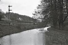 Looking East from the head of Beal's Lock (No. 9)