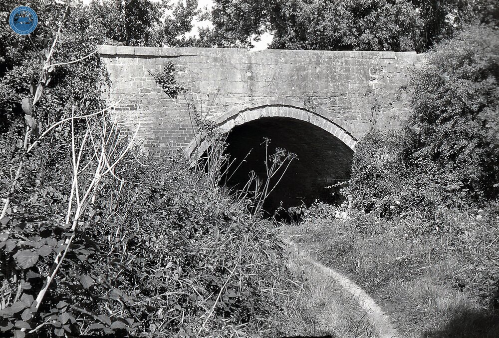Stone and brick bridge in Golden Valley