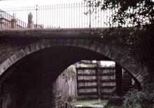 Wallbridge, Stroud.  & Upper Wallbridge Lock. 1966