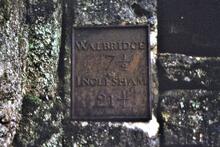  Milestone at Daneway portal of Sapperton Tunnel