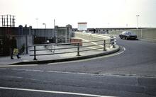 Long bridge under the GWR Main Line, Swindon. 1987