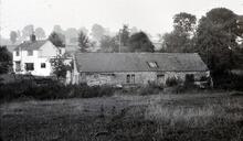  Lock House and wharf, Seven Locks, Tockenham. 1964
