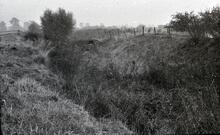 Summit Level looking east; view of (top lock?) chamber. 1964