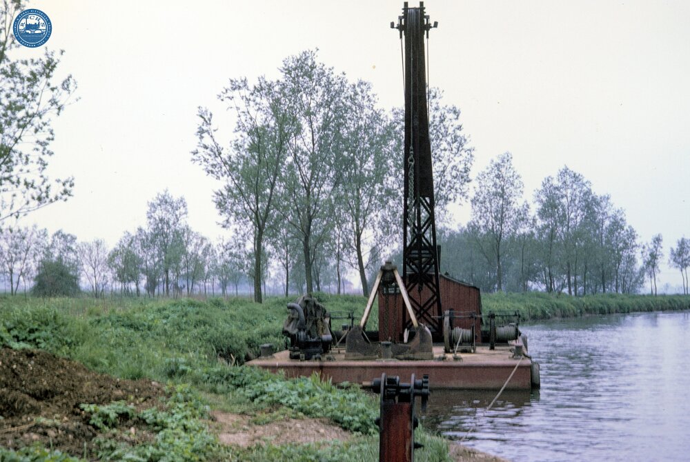 Crane Barge. 1970