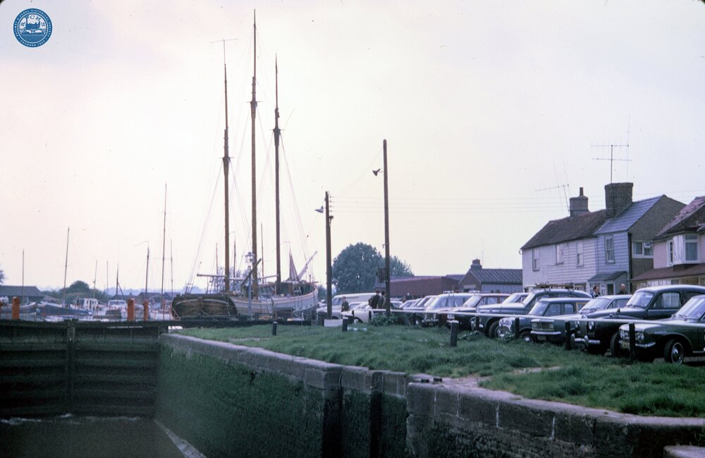Heybridge Sea Lock. 1970