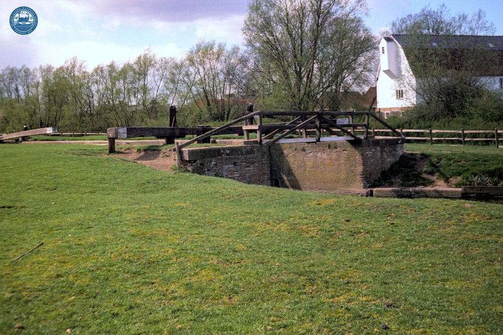 Barnes Mill Lock. 1977
