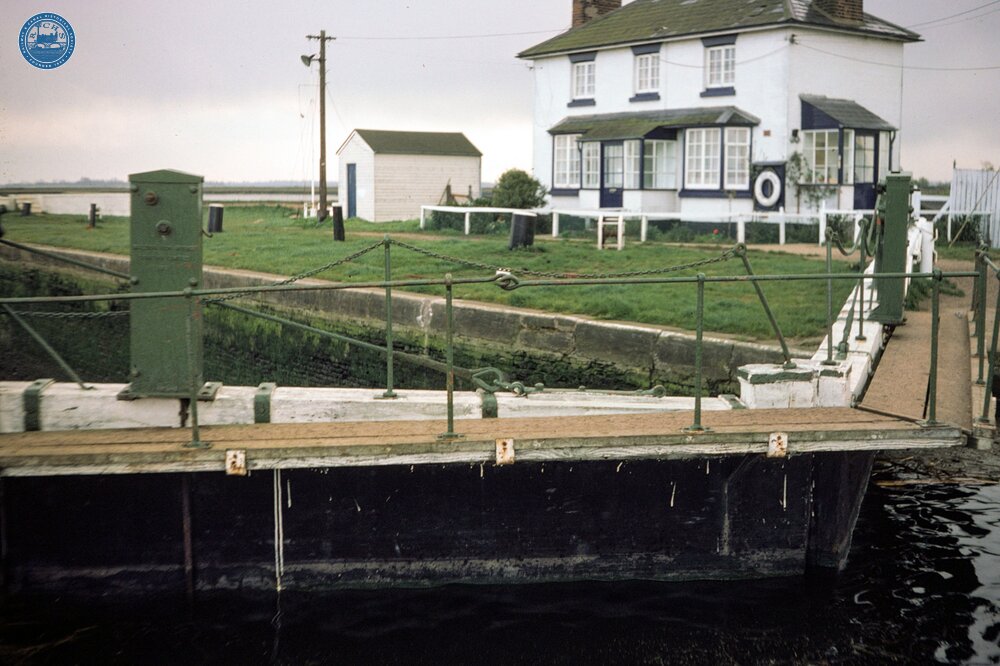 Heybridge Sea Lock. 1977