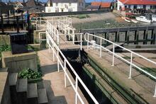 Heybridge Sea Lock. 1977