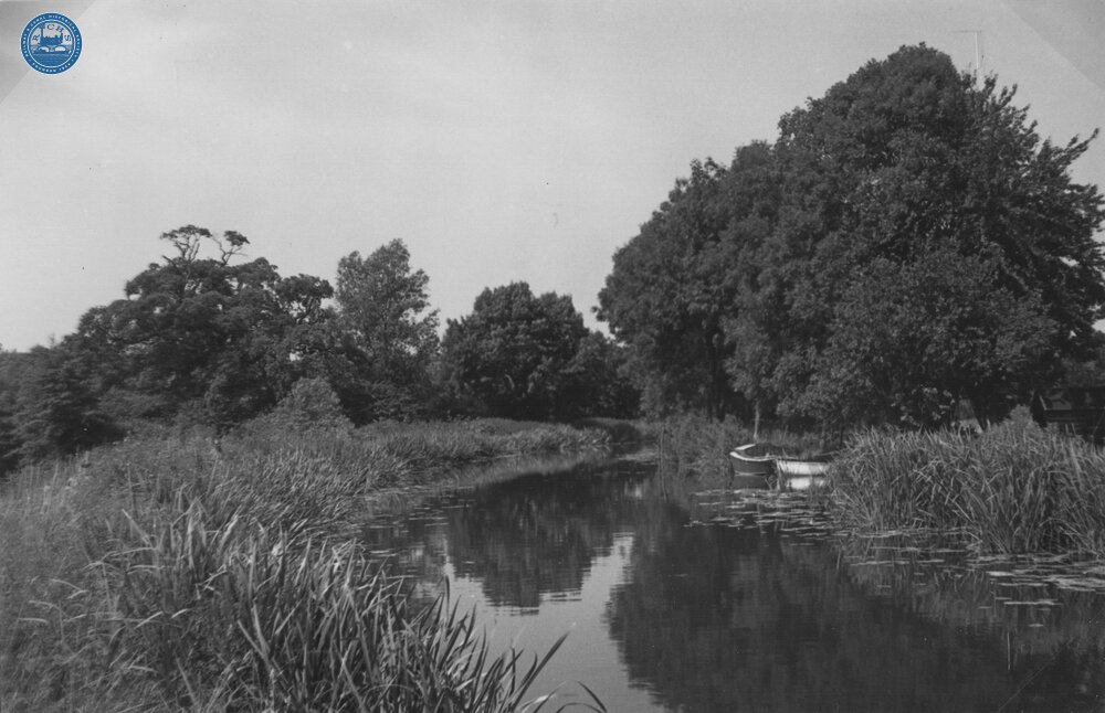 Above Hoe Mill Lock.: 1960.