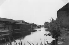 Gas Wharf, Chelmsford, looking east. 1960
