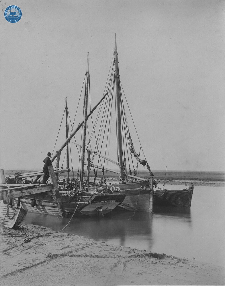 Blyth Navigation. Walberswick, Suffolk. 1885
