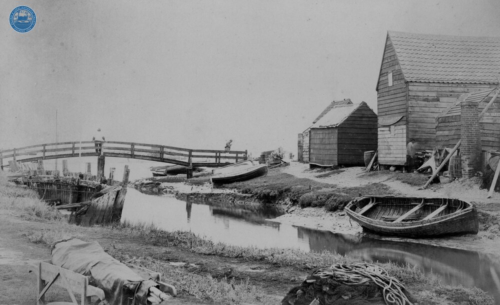 Blyth Navigation. Walberswick, Suffolk. 1885
