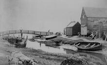 Blyth Navigation. Walberswick, Suffolk. 1885