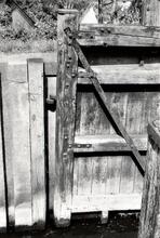Icklingham Mill Lock bottom gate