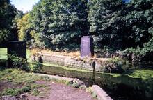 Lea Navigation. Back Rivers. Flood Lock. 1985