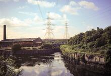 Lea Navigation. Pylons. Carpenter’s Lock. 1985