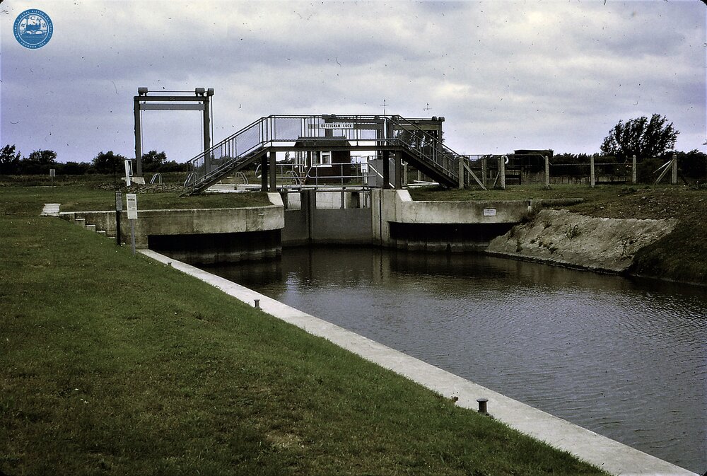 Cam Navigation: New lock at Bottisham. 23/08/70