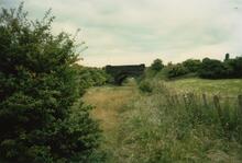 Staveley Bed of Canal from bridge, 1988